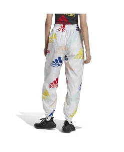ADIDAS Women's Essentials Multi-Colored Loose Fit Woven Pants 6 ADIDAS Women's Essentials Multi-Colored Loose Fit Woven Pants -ADIDAS Shop 22700611 fpx