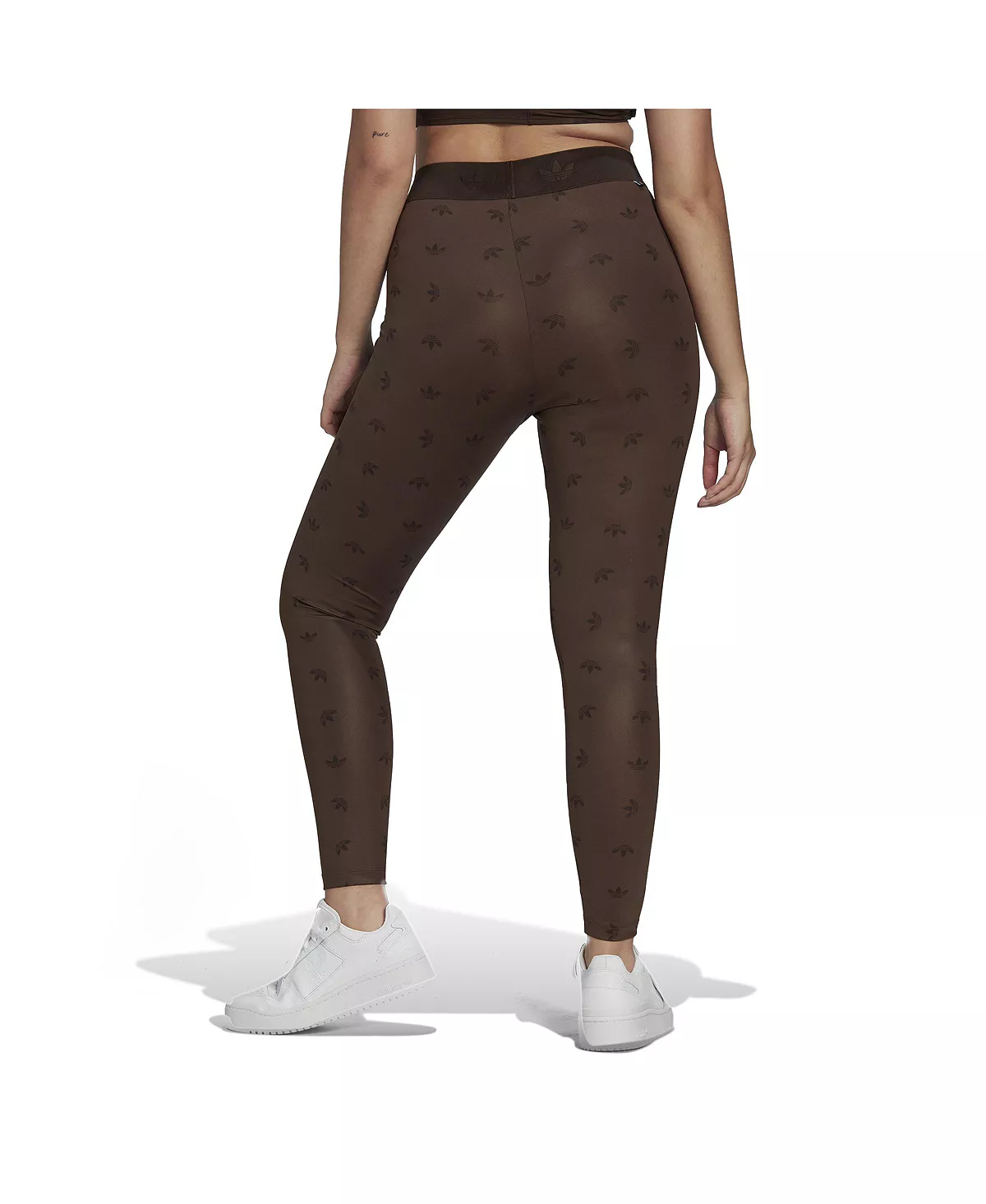 ADIDAS Women's High-Waisted All Oversize Printed 7/8 Leggings 6 ADIDAS Women's High-Waisted All Oversize Printed 7/8 Leggings - Image 4