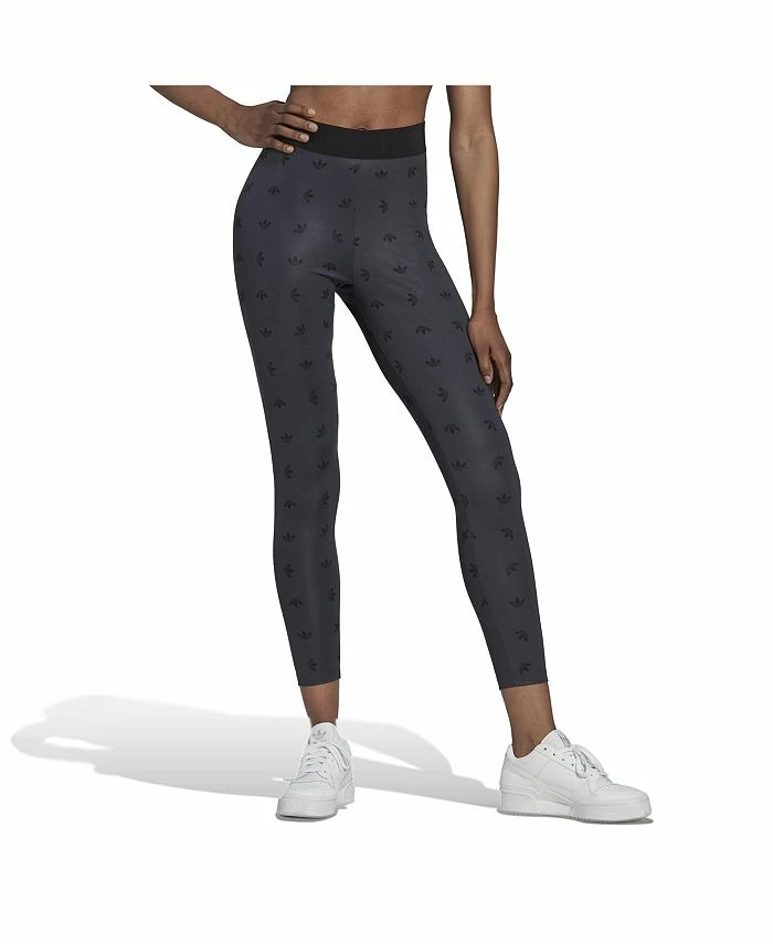 ADIDAS Women's High-Waisted All Oversize Printed 7/8 Leggings 3 ADIDAS Women's High-Waisted All Oversize Printed 7/8 Leggings