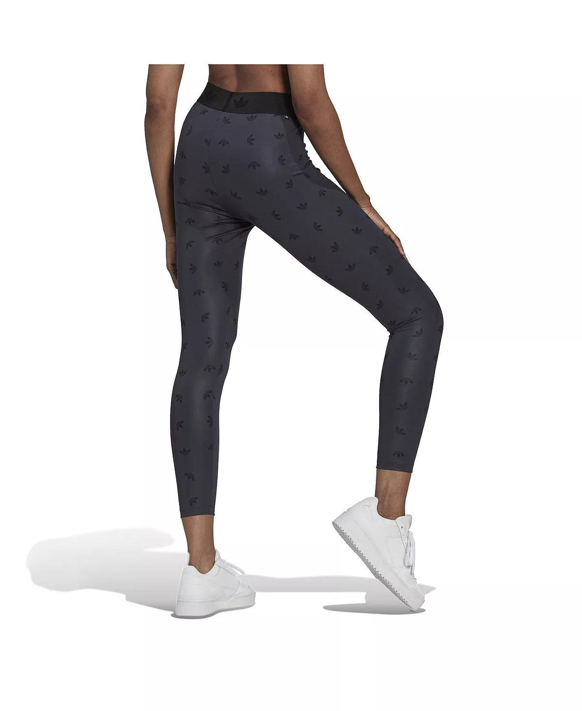 ADIDAS Women's High-Waisted All Oversize Printed 7/8 Leggings 4 ADIDAS Women's High-Waisted All Oversize Printed 7/8 Leggings - Image 2