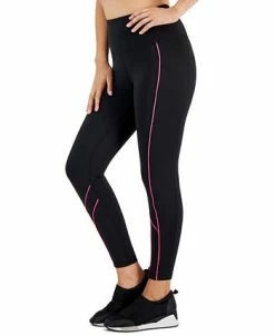 ID Ideology Women's Contrast Piping 7/8 Leggings, Regular & Petite, Created For Macy's -ADIDAS Shop 22739616 fpx