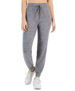 ID Ideology Women's Mushy Knit Joggers, Created For Macy's -ADIDAS Shop 22740990 fpx