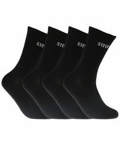 ADIDAS Shop 9 Steve Madden Women's Crew Socks Set, 4 Pairs