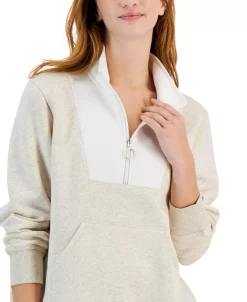 ID Ideology Women's Relaxed Colorblocked Zip Sweatshirt Pullover, Created For Macy's 11 ID Ideology Women's Relaxed Colorblocked Zip Sweatshirt Pullover, Created For Macy's -ADIDAS Shop 22851285 fpx