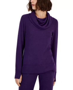 ID Ideology Women's Mushy Knit Cowlneck Top, Created For Macy's -ADIDAS Shop 22876648 fpx