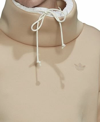 ADIDAS Women's Funnel-Neck Spacer Sweater 5 ADIDAS Women's Funnel-Neck Spacer Sweater - Image 3