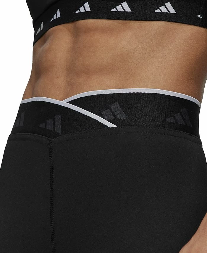 ADIDAS Women's Active Techfit V-Shaped Elastic Leggings 6 ADIDAS Women's Active Techfit V-Shaped Elastic Leggings - Image 4