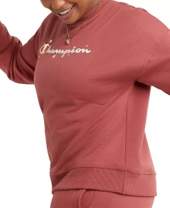 Champion Women's Star Logo Powerblend Crewneck Sweatshirt -ADIDAS Shop 22907911 fpx
