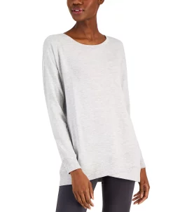 ID Ideology Women's French Terry Tulip-Hem Sweatshirt, Created For Macy's 11 ID Ideology Women's French Terry Tulip-Hem Sweatshirt, Created For Macy's -ADIDAS Shop 22923038 fpx