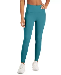 ID Ideology Petite Compression High-Waist Side-Pocket 7/8 Leggings, Created For Macy's -ADIDAS Shop 22936162 fpx