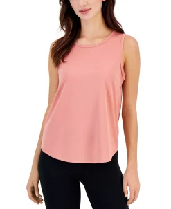 ID Ideology Women's Birdseye Mesh Tank Top, Created For Macy's