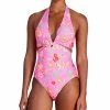 Kate Spade New York Women's Knot-Front Halter One-Piece Swimsuit -ADIDAS Shop 23013037 fpx