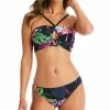 Bar III Paradise Palms Bandeau Bikini Top & Bottoms, Created For Macy's -ADIDAS Shop 23033164 fpx