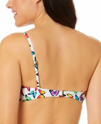 Salt + Cove Juniors' Fly By Print Asymmetrical Bikini Top, Created For Macy's 4 Salt + Cove Juniors' Fly By Print Asymmetrical Bikini Top, Created For Macy's - Image 2