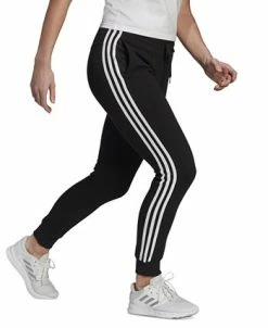 ADIDAS Women's 3-Stripe Cotton Fleece Sweatpant Jogger -ADIDAS Shop 23411601 fpx