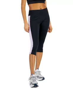ID Ideology Active Petite Colorblocked Cropped Leggings, Created For Macy's -ADIDAS Shop 23502899 fpx