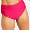 Bar III Shirred High-Rise Bikini Bottoms, Created For Macy's -ADIDAS Shop 23503281 fpx
