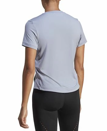 ADIDAS Women's Versatile Short-Sleeve Side-Slit Tee 4 ADIDAS Women's Versatile Short-Sleeve Side-Slit Tee - Image 2