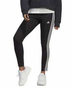 ADIDAS Women's Essentials High-Waist 3-Stripes Jersey Leggings