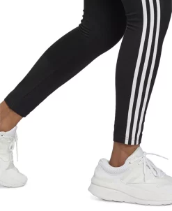 ADIDAS Women's Essentials High-Waist 3-Stripes Jersey Leggings -ADIDAS Shop 23531844 fpx