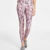 ID Ideology Women's Snake-Print High-Rise Compression Leggings, Created For Macy's -ADIDAS Shop 23610663 fpx