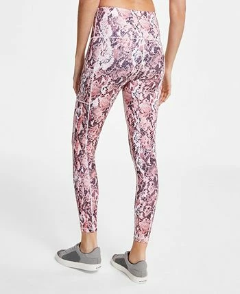 ID Ideology Women's Snake-Print High-Rise Compression Leggings, Created For Macy's 4 ID Ideology Women's Snake-Print High-Rise Compression Leggings, Created For Macy's - Image 2