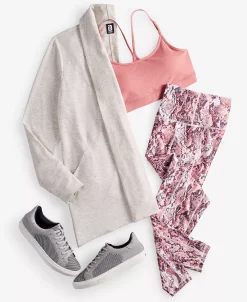 ID Ideology Women's Snake-Print High-Rise Compression Leggings, Created For Macy's 16 ID Ideology Women's Snake-Print High-Rise Compression Leggings, Created For Macy's -ADIDAS Shop 23610853 fpx 1