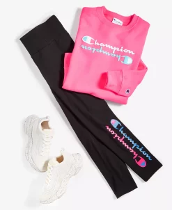 Champion Women's Authentic Performance Logo Leggings -ADIDAS Shop 23611083 fpx 1