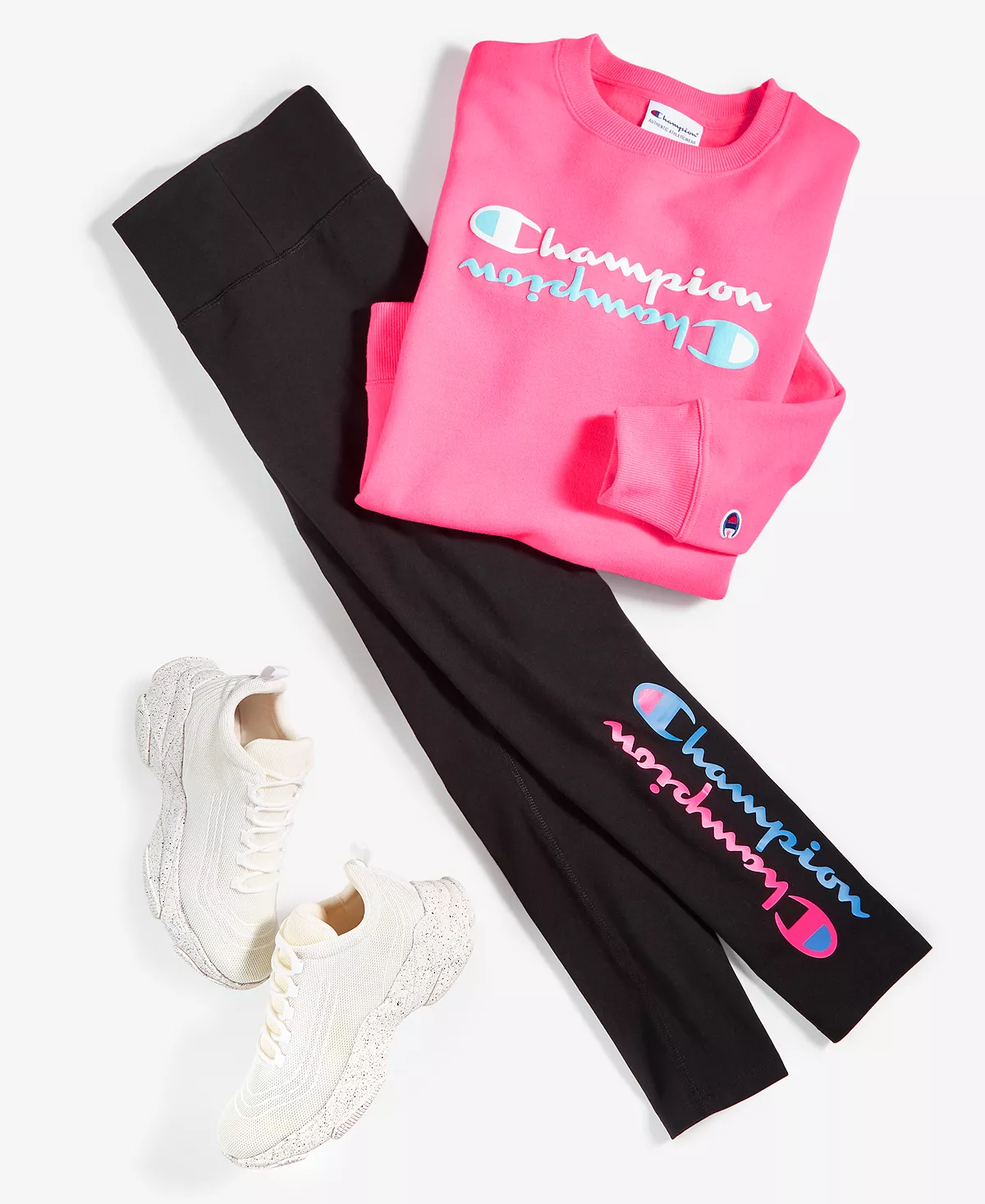 Champion Women's Powerblend Graphic-Print Sweatshirt 12 Champion Women's Powerblend Graphic-Print Sweatshirt - Image 10