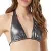 Vince Camuto Women's Metallic Triangle Bikini Top -ADIDAS Shop 23643719 fpx