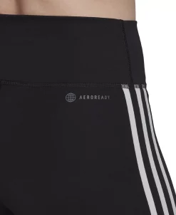 ADIDAS Women's Training Essentials 3-Stripes High-Waisted Short Leggings -ADIDAS Shop 23653686 fpx