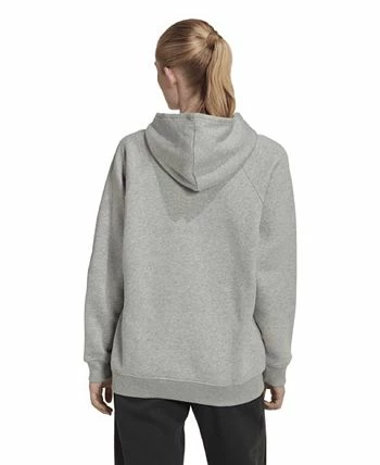 ADIDAS Women's All Season Fleece Boyfriend Hoodie 4 ADIDAS Women's All Season Fleece Boyfriend Hoodie - Image 2