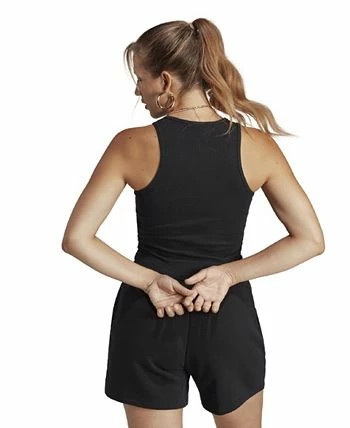 ADIDAS Women's Adicolor Essentials Round Neck Rib Tank Top 4 ADIDAS Women's Adicolor Essentials Round Neck Rib Tank Top - Image 2