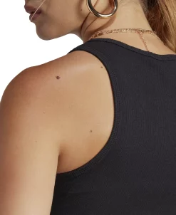 ADIDAS Women's Adicolor Essentials Round Neck Rib Tank Top 11 ADIDAS Women's Adicolor Essentials Round Neck Rib Tank Top -ADIDAS Shop 23654130 fpx