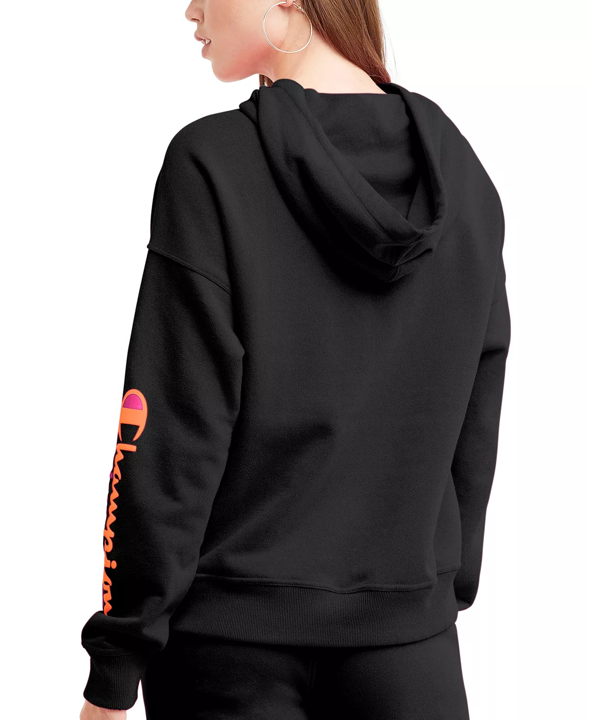 Champion Women's Powerblend Graphic-Print Hoodie 5 Champion Women's Powerblend Graphic-Print Hoodie - Image 3