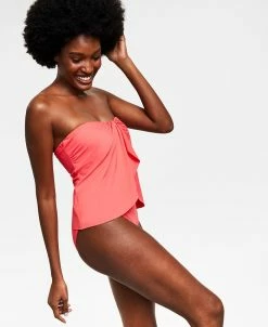 Vince Camuto Strapless Draped Tankini Top -ADIDAS Shop 23675250 fpx