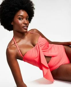 Vince Camuto Strapless Draped Tankini Top -ADIDAS Shop 23675258 fpx