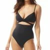 Vince Camuto Women's Cutout Wrap One-Piece Swimsuit -ADIDAS Shop 23683365 fpx