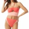 Vince Camuto Women's Bandeau-Style Cropped Tie-Back Bikini Top & High-Leg Bottoms 1 Vince Camuto Women's Bandeau-Style Cropped Tie-Back Bikini Top & High-Leg Bottoms -ADIDAS Shop 23686527 fpx