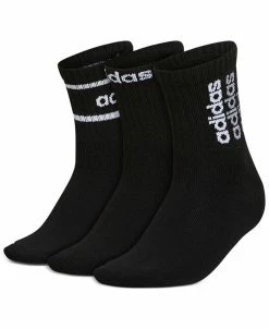 ADIDAS Shop 17 ADIDAS Women's 3-Pk. Sport Linear 2 High Quarter Socks