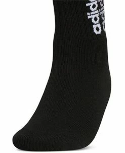 ADIDAS Women's 3-Pk. Sport Linear 2 High Quarter Socks -ADIDAS Shop 23718113 fpx