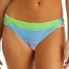 Jessica Simpson Women's Printed On The Horizon Side-Shirred Hipster Bikini Bottoms -ADIDAS Shop 23747872 fpx