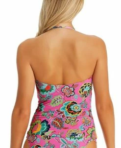 Jessica Simpson Women's Printed Bandaeu Tankini Top 7 Jessica Simpson Women's Printed Bandaeu Tankini Top -ADIDAS Shop 23757674 fpx