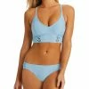Jessica Simpson Women's Pretty In Pique Cropped Lace-Up Swim Top & Side-Shirred Swim Bottoms -ADIDAS Shop 23758468 fpx