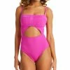 Sanctuary Women's Refresh Ribbed Cutout Bandeau One-Piece Swimsuit -ADIDAS Shop 23775911 fpx