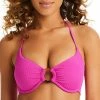 Sanctuary Women's Refresh Ribbed O-Ring Halter Bikini Top -ADIDAS Shop 23776076 fpx