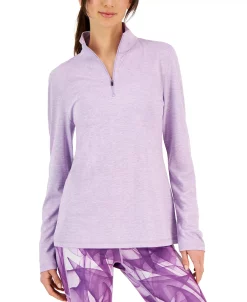 ID Ideology Women's Essentials Quarter-Zip Top, Created For Macy's 12 ID Ideology Women's Essentials Quarter-Zip Top, Created For Macy's -ADIDAS Shop 23850809 fpx