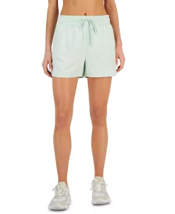 ID Ideology Women's Drawstring Running Shorts, Created For Macy's -ADIDAS Shop 23850900 fpx