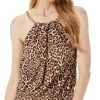 Michael Kors Women's Printed Blouson Chain-Neck Tankini Top -ADIDAS Shop 23977077 fpx