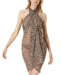 Michael Kors Women's Printed Convertible Wrap Swim Cover-Up -ADIDAS Shop 23977120 fpx